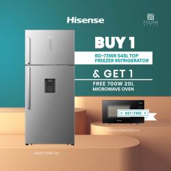 Hisense RD-73WR 545L Top Freezer Refrigerator