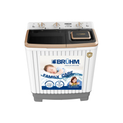 Bruhm 7Kg Semi Automatic Washing Machine BWT-070H